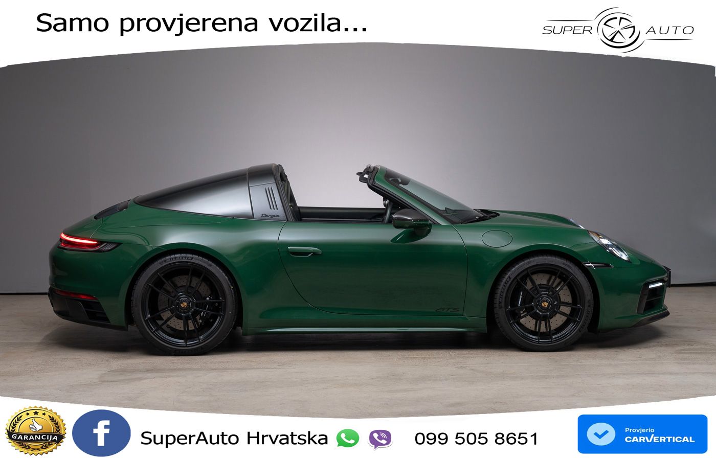 Porsche 911 Carrera 4 GTS Cabriolet 3.6 (541 KS) T-Hybrid PDK