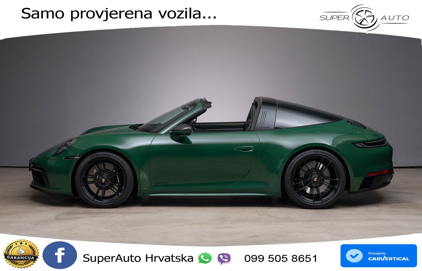 Porsche 911 Carrera 4 GTS Cabriolet 3.6 (541 KS) T-Hybrid PDK