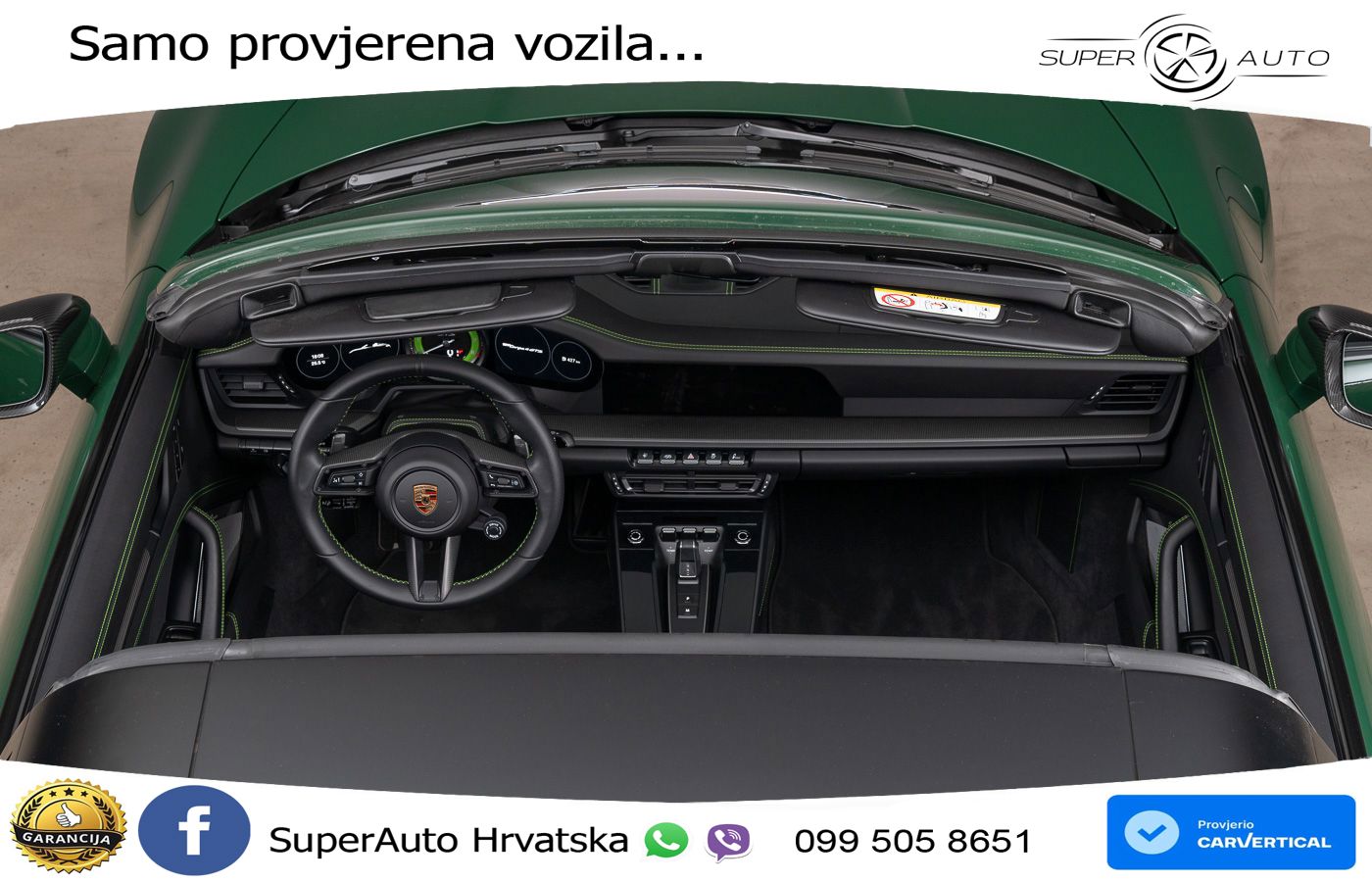 Porsche 911 Carrera 4 GTS Cabriolet 3.6 (541 KS) T-Hybrid PDK