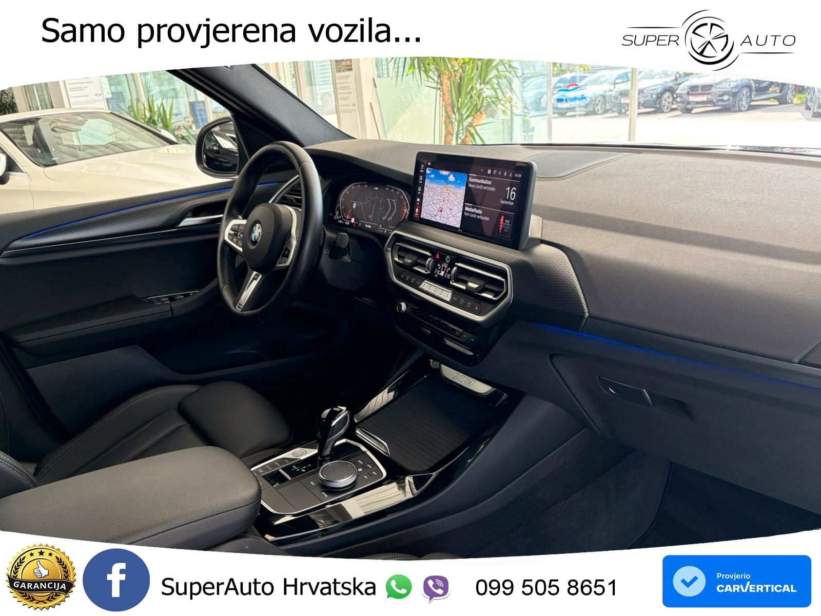 BMW X3 30d xDrive Steptronic M Sport LED+GR SJED+ACC
