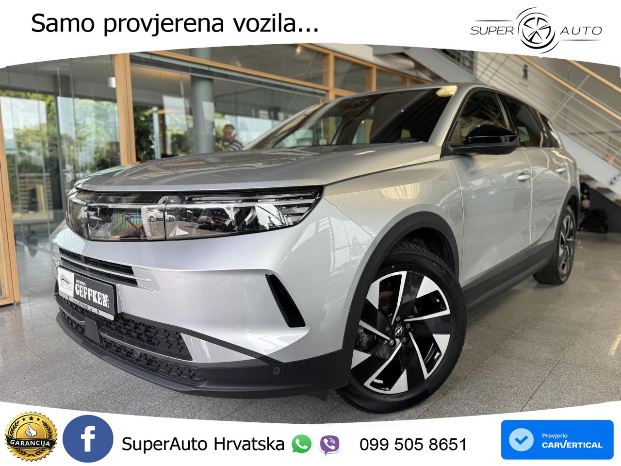 Opel Grandland 1.2 Turbo (145 KS) Hybrid eDCT Edition LED+GR SJED+ACC
