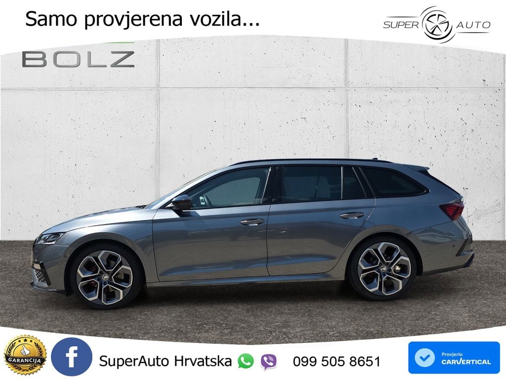 Škoda Octavia Combi RS 2.0 TDI (200 KS) DSG LED+GR SJED+ACC