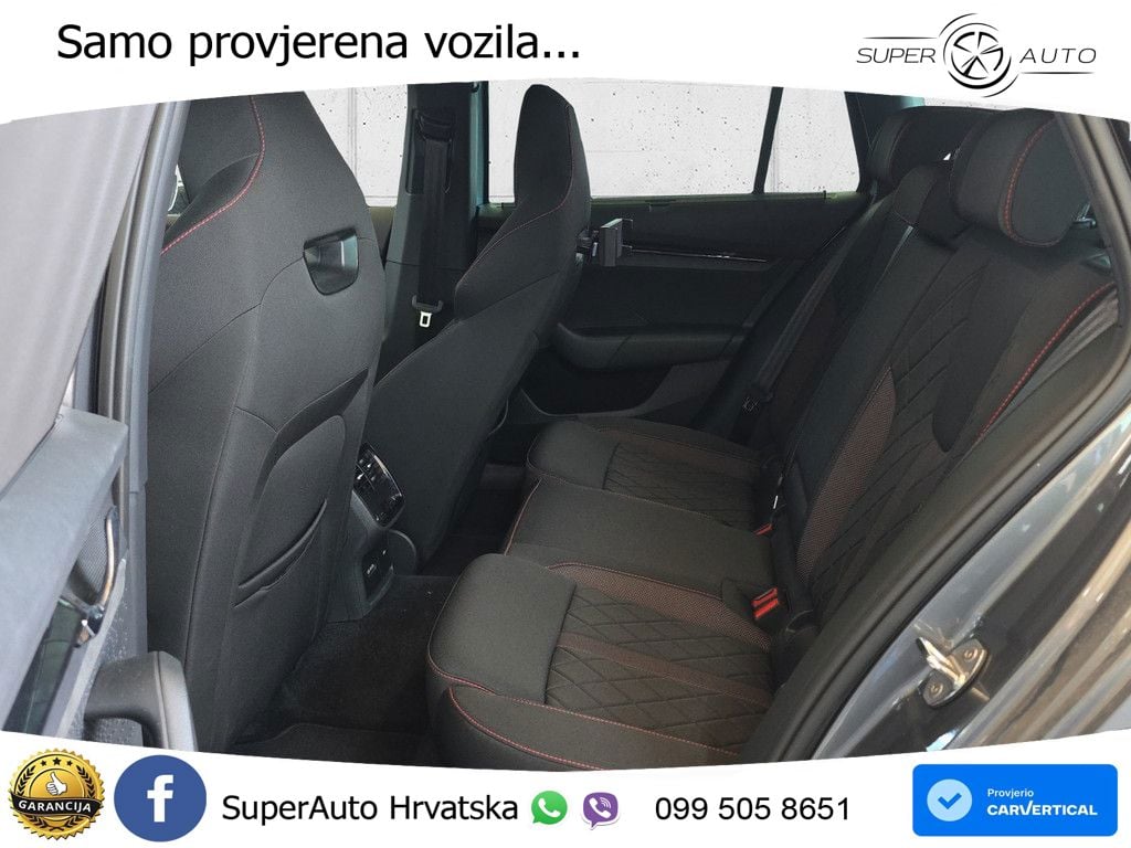 Škoda Octavia Combi RS 2.0 TDI (200 KS) DSG LED+GR SJED+ACC