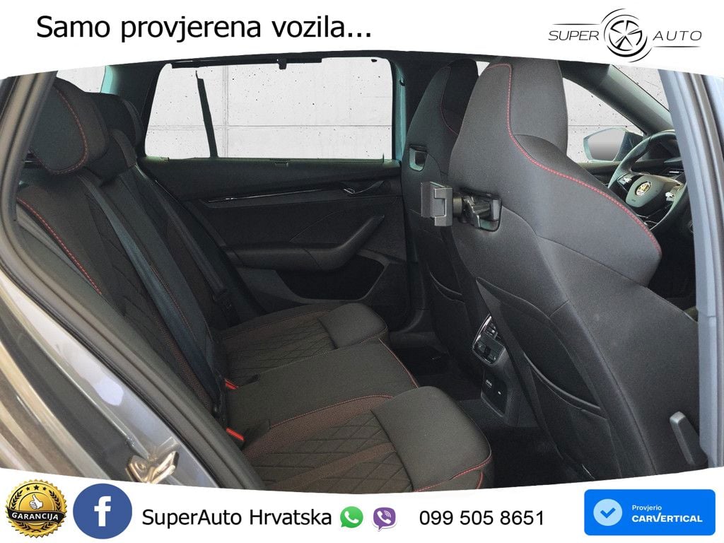 Škoda Octavia Combi RS 2.0 TDI (200 KS) DSG LED+GR SJED+ACC