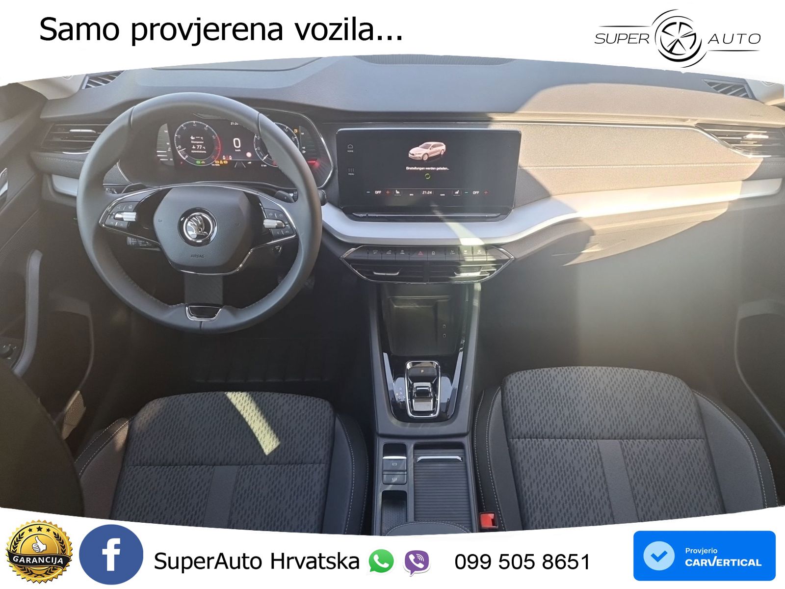 Škoda Octavia Combi 1.5 TSI (150 KS) DSG MATRIX+GR SJED+KAM
