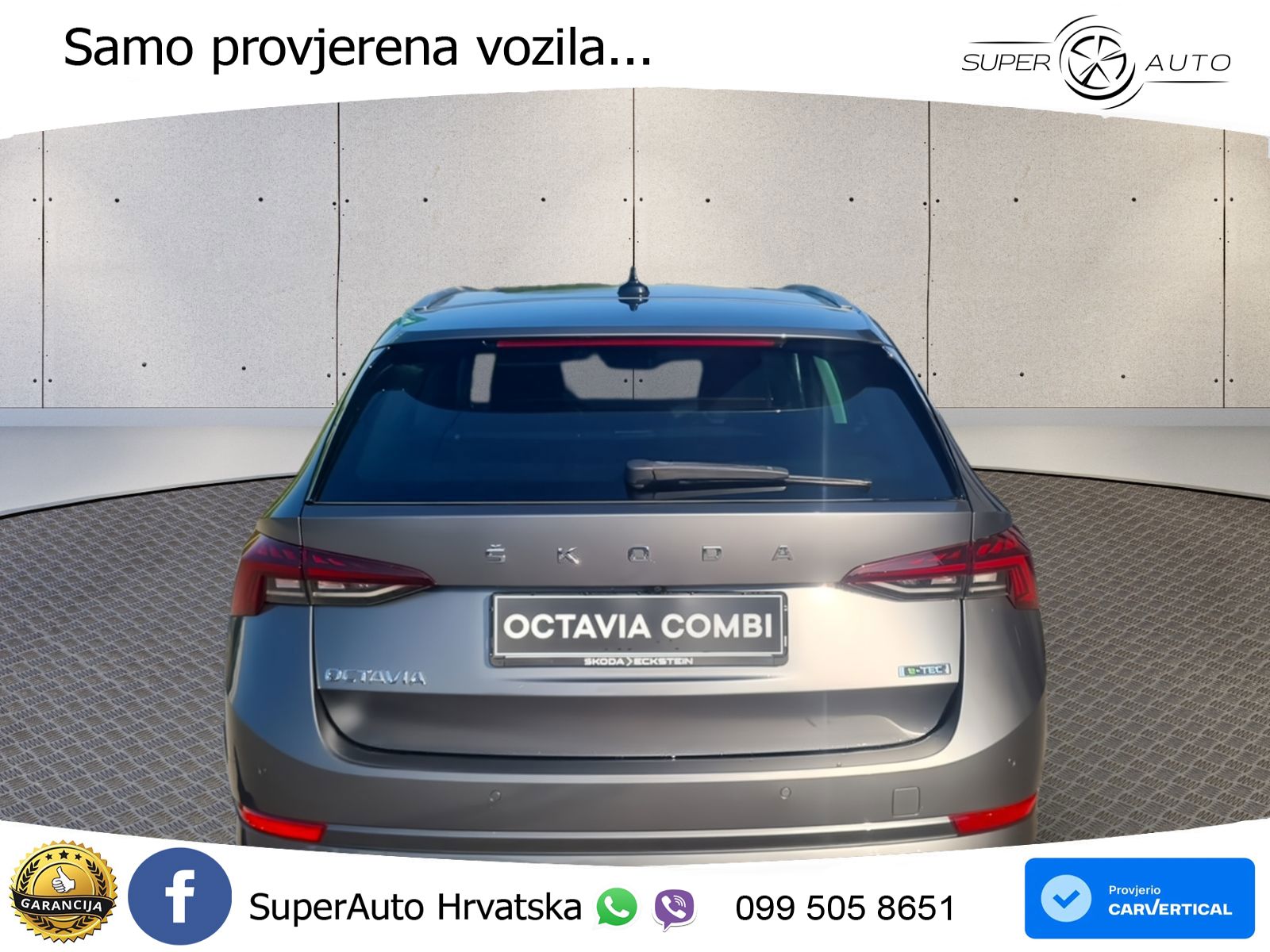 Škoda Octavia Combi 1.5 TSI (150 KS) DSG MATRIX+GR SJED+KAM