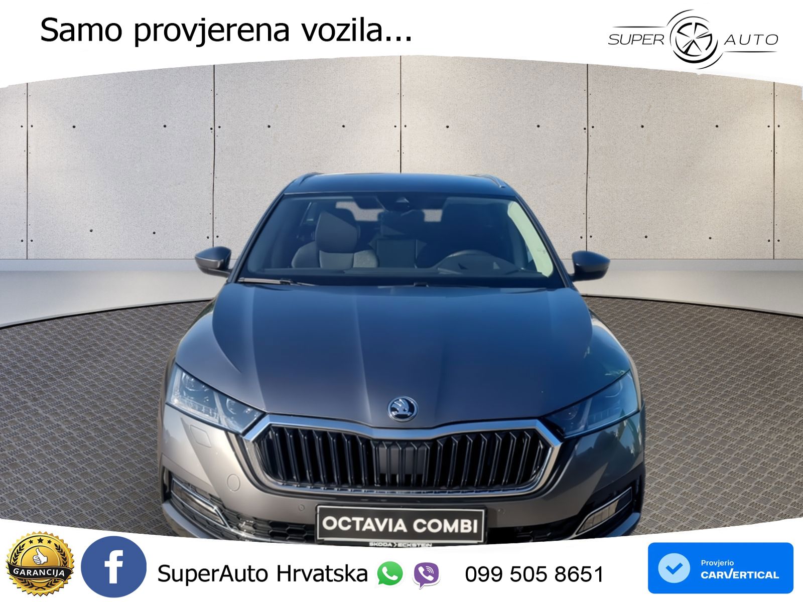 Škoda Octavia Combi 1.5 TSI (150 KS) DSG MATRIX+GR SJED+KAM
