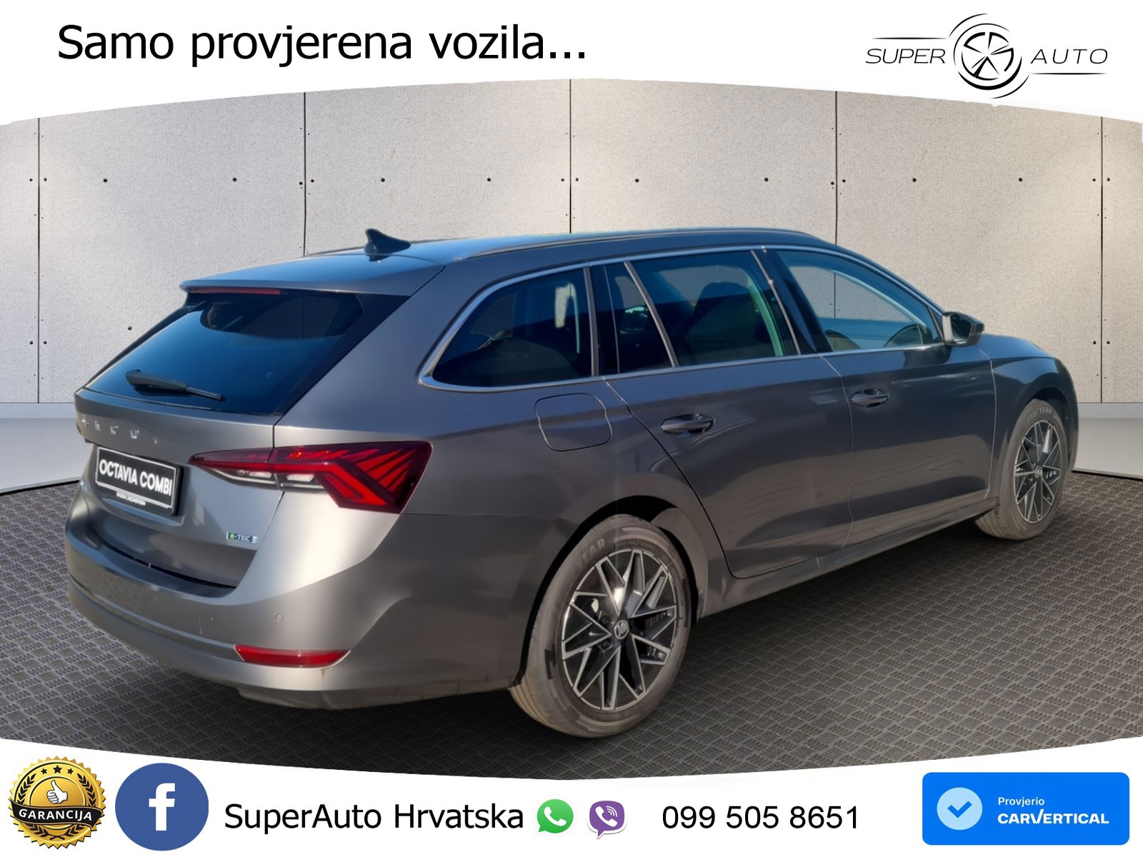 Škoda Octavia Combi 1.5 TSI (150 KS) DSG MATRIX+GR SJED+KAM