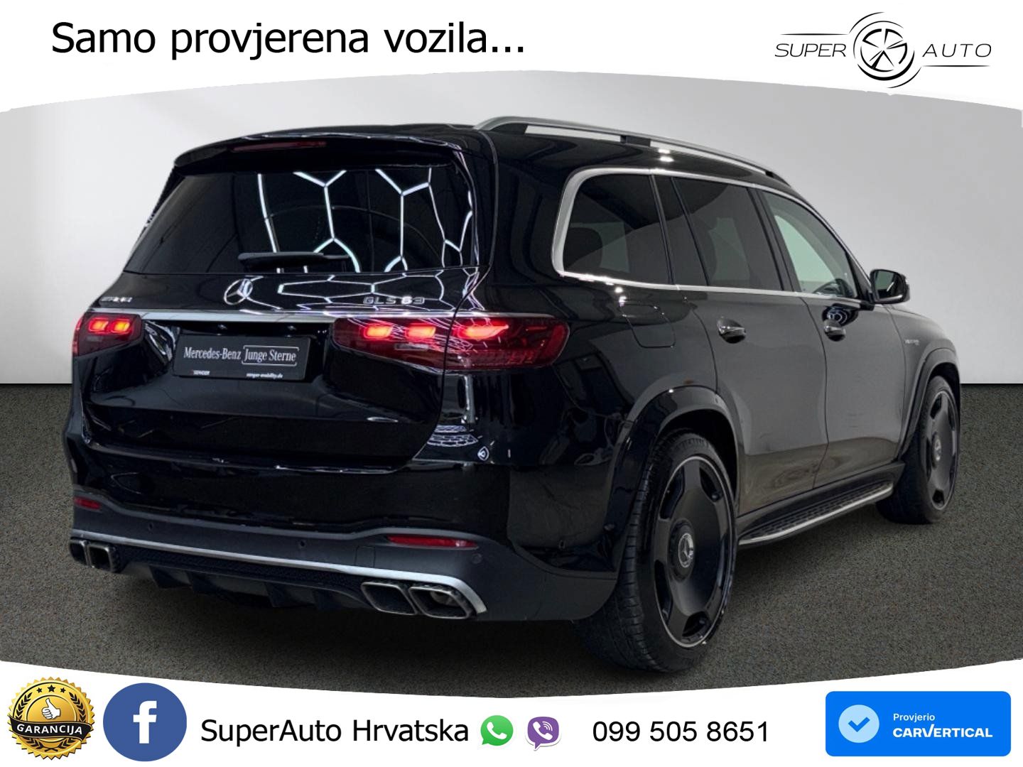 Mercedes-Benz GLS AMG GLS 63 V8 EQ Boost 4MATIC+ AMG SPEEDSHIFT TCT 9G ACC+HEAD+4xGR SJED+360+PANO