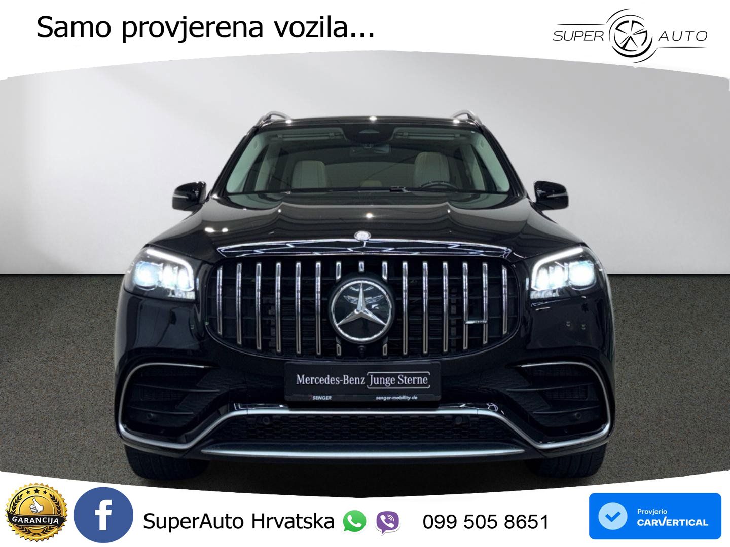 Mercedes-Benz GLS AMG GLS 63 V8 EQ Boost 4MATIC+ AMG SPEEDSHIFT TCT 9G ACC+HEAD+4xGR SJED+360+PANO