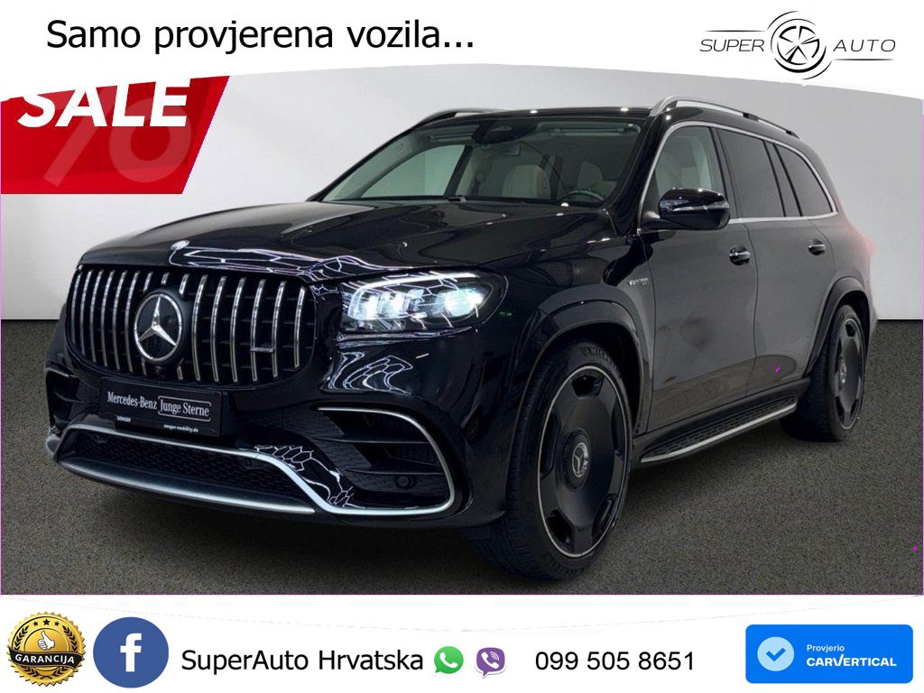Mercedes-Benz GLS AMG GLS 63 V8 EQ Boost 4MATIC+ AMG SPEEDSHIFT TCT 9G ACC+HEAD+4xGR SJED+360+PANO