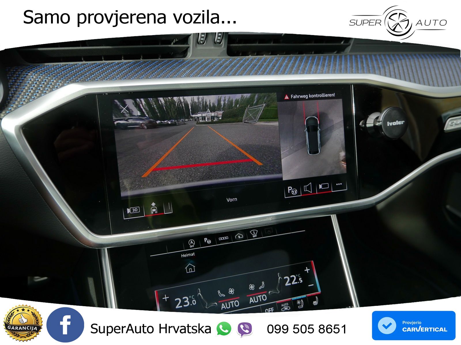 Audi RS6 Avant 4.0 TFSI V8 performance (630 KS)  quattro tiptronic LED+GR SJED+ACC