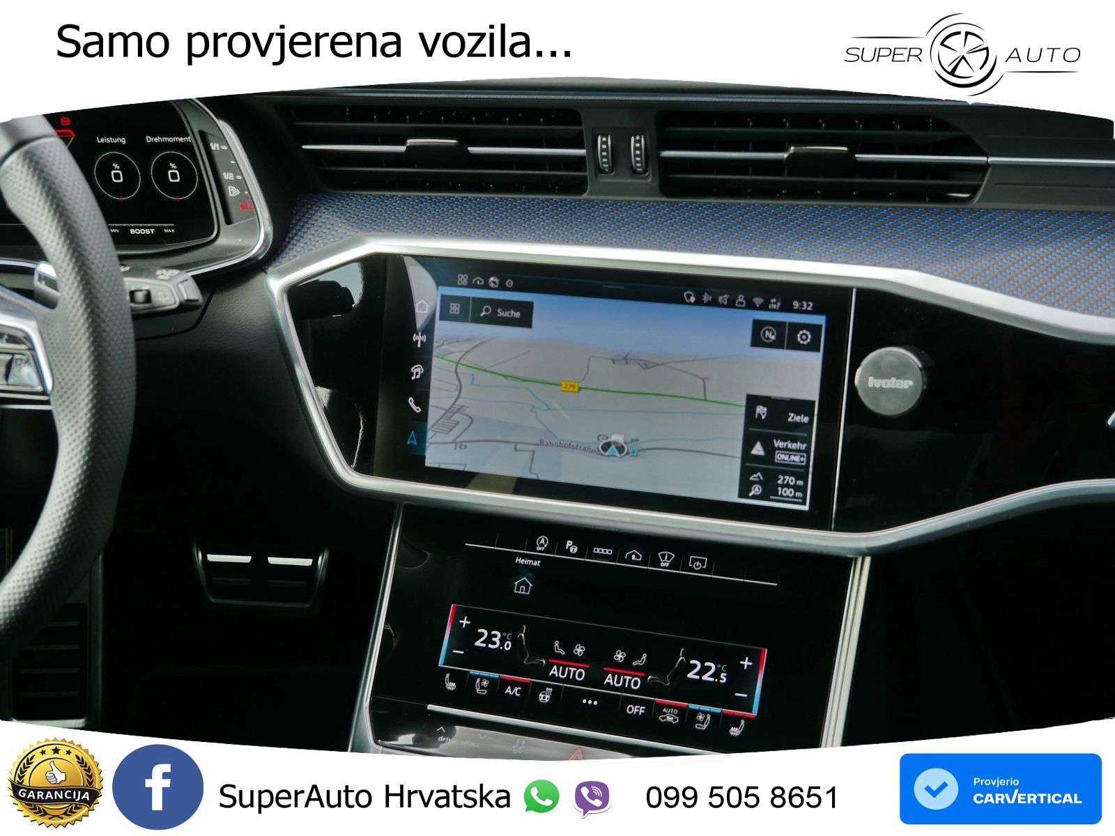 Audi RS6 Avant 4.0 TFSI V8 performance (630 KS)  quattro tiptronic LED+GR SJED+ACC