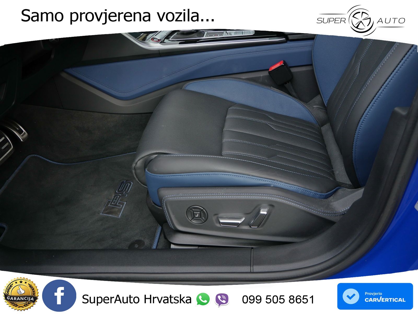 Audi RS6 Avant 4.0 TFSI V8 performance (630 KS)  quattro tiptronic LED+GR SJED+ACC