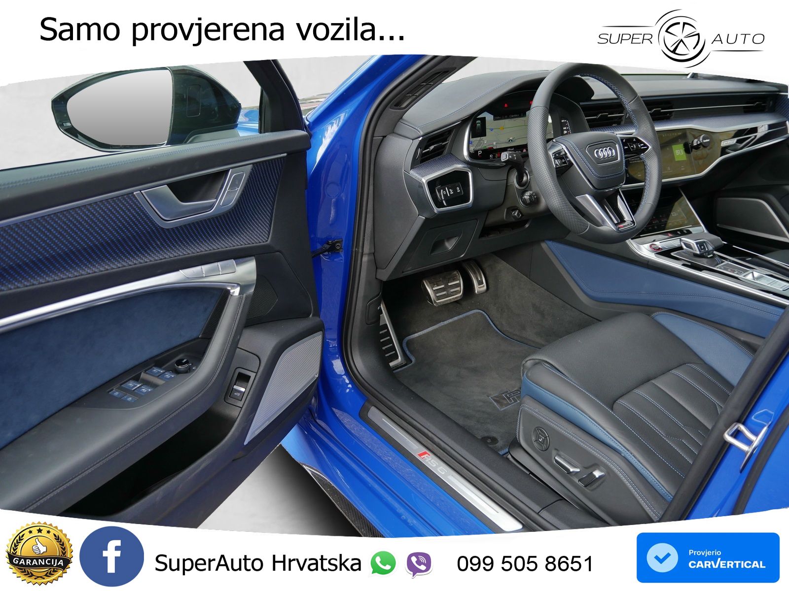 Audi RS6 Avant 4.0 TFSI V8 performance (630 KS)  quattro tiptronic LED+GR SJED+ACC