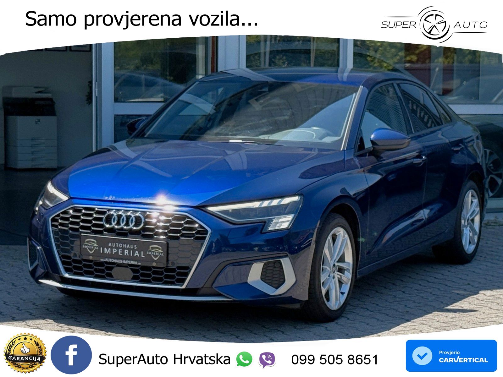 Audi A3 Limuzina 35 TFSI (150 KS) S tronic
