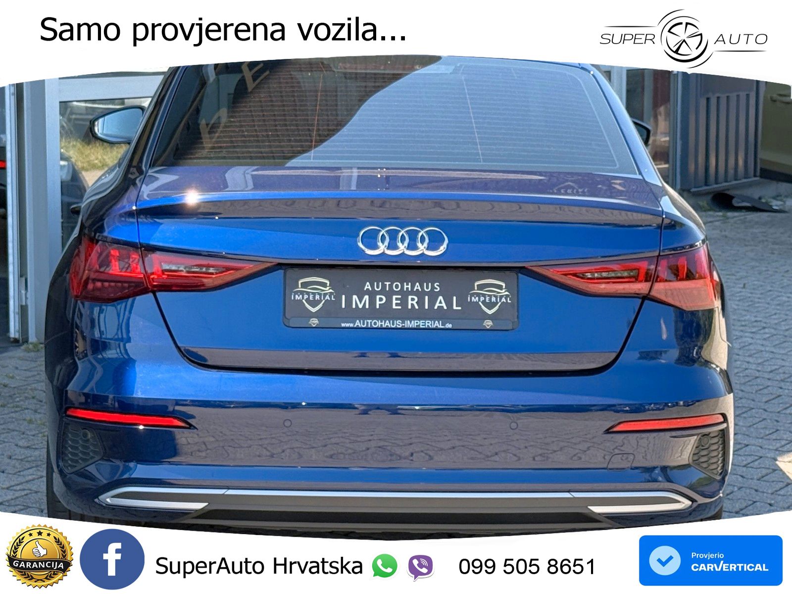 Audi A3 Limuzina 35 TFSI (150 KS) S tronic