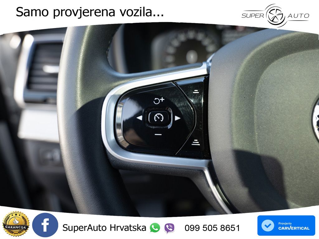 Volvo XC90 2.0 B5 Diesel AWD Automatic ZRAČNI+ACC+GR SJED+KAM+PANO