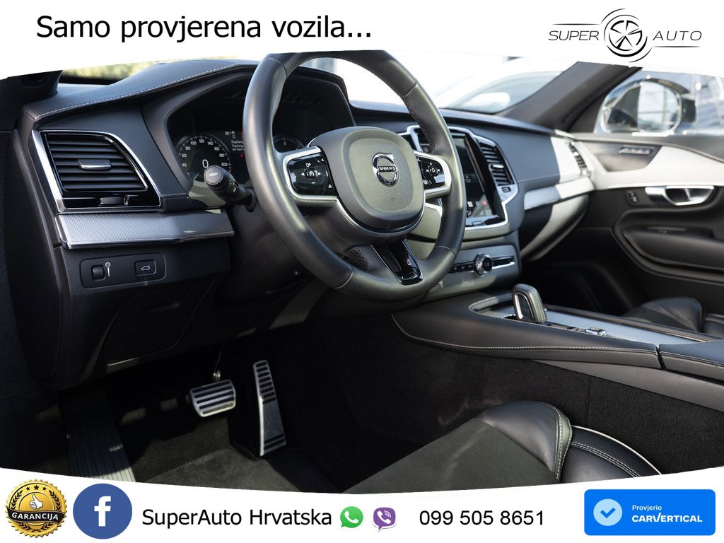 Volvo XC90 2.0 B5 Diesel AWD Automatic ZRAČNI+ACC+GR SJED+KAM+PANO