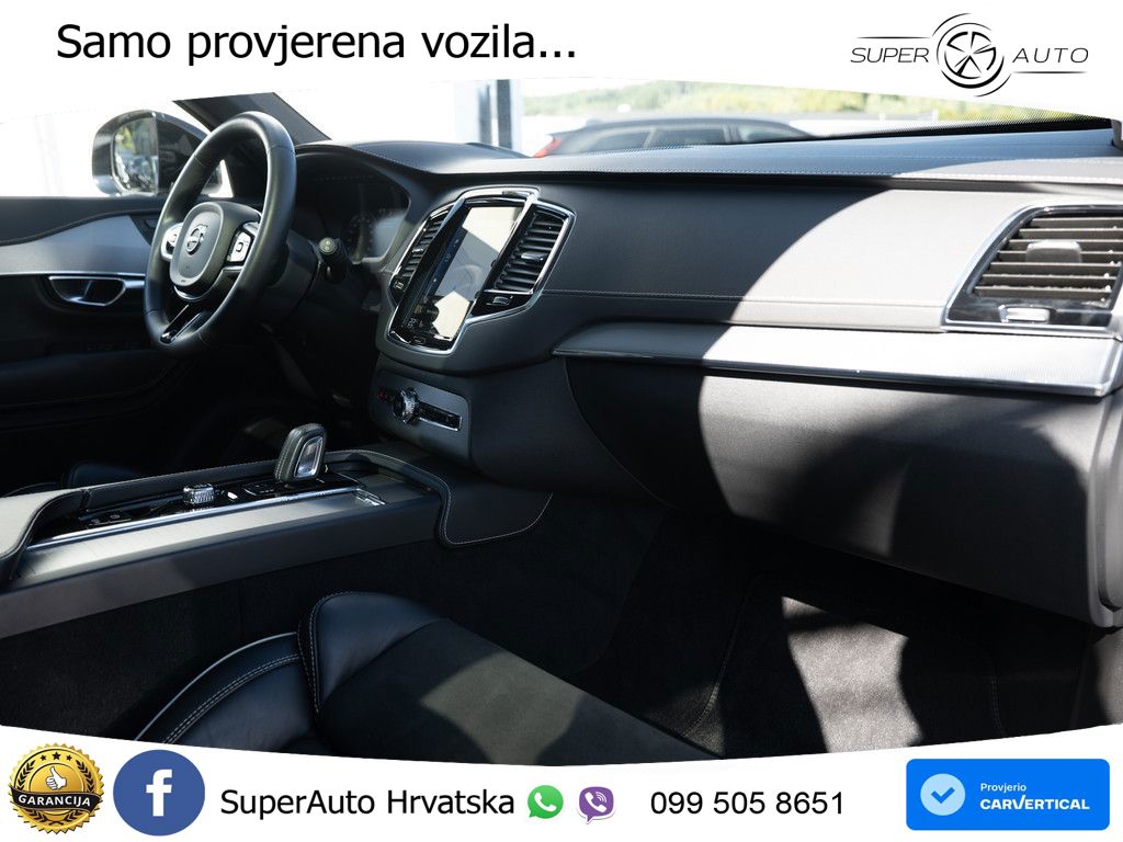 Volvo XC90 2.0 B5 Diesel AWD Automatic ZRAČNI+ACC+GR SJED+KAM+PANO