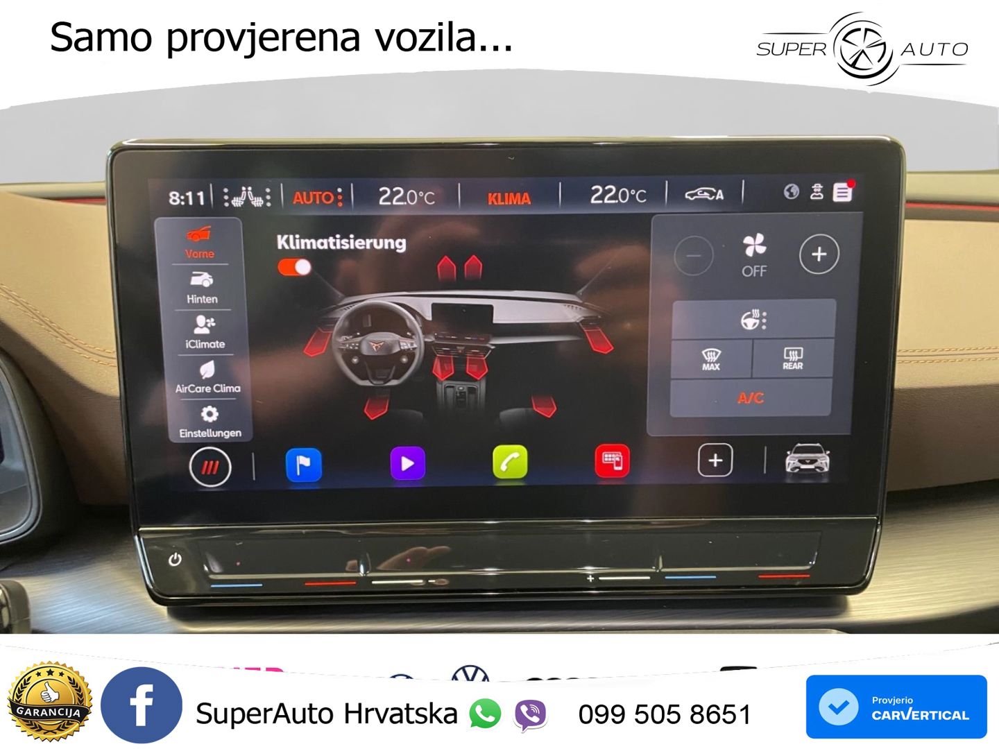Cupra Formentor VZ5 2.5 TSI (390 KS) 4Drive DSG VZ MATRIX+GR SJED+KAM