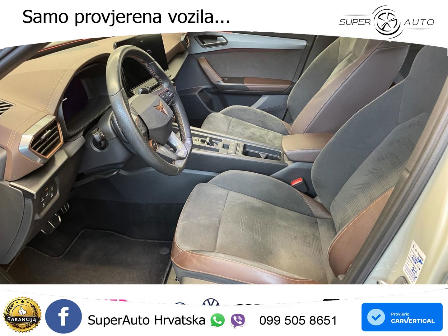 Cupra Formentor VZ5 2.5 TSI (390 KS) 4Drive DSG VZ MATRIX+GR SJED+KAM