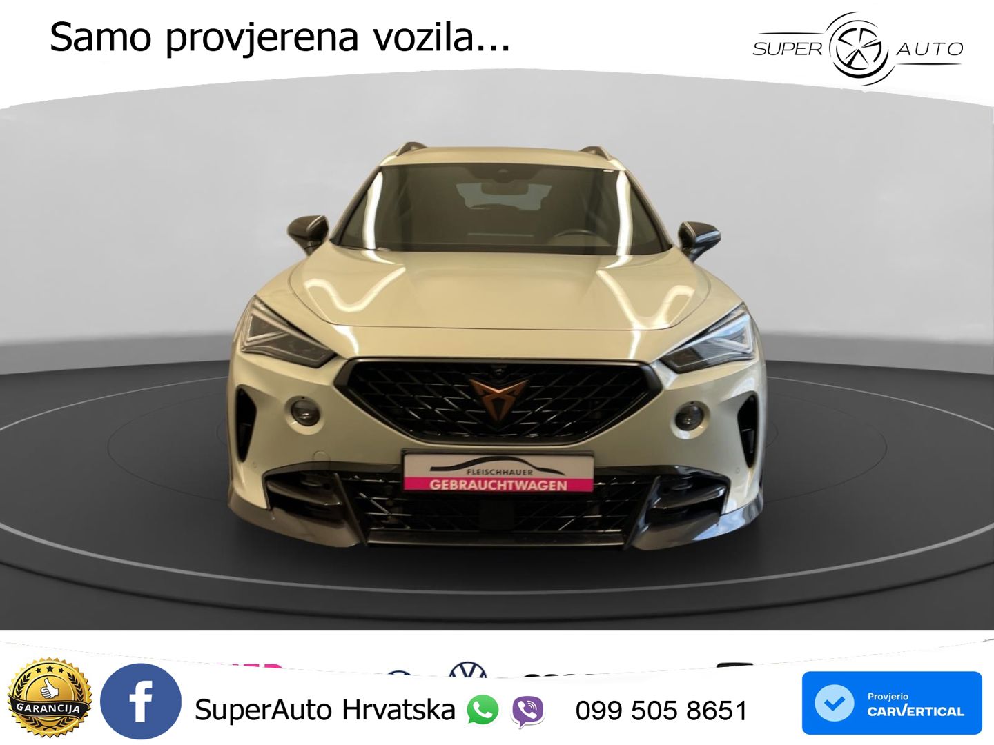 Cupra Formentor VZ5 2.5 TSI (390 KS) 4Drive DSG VZ MATRIX+GR SJED+KAM