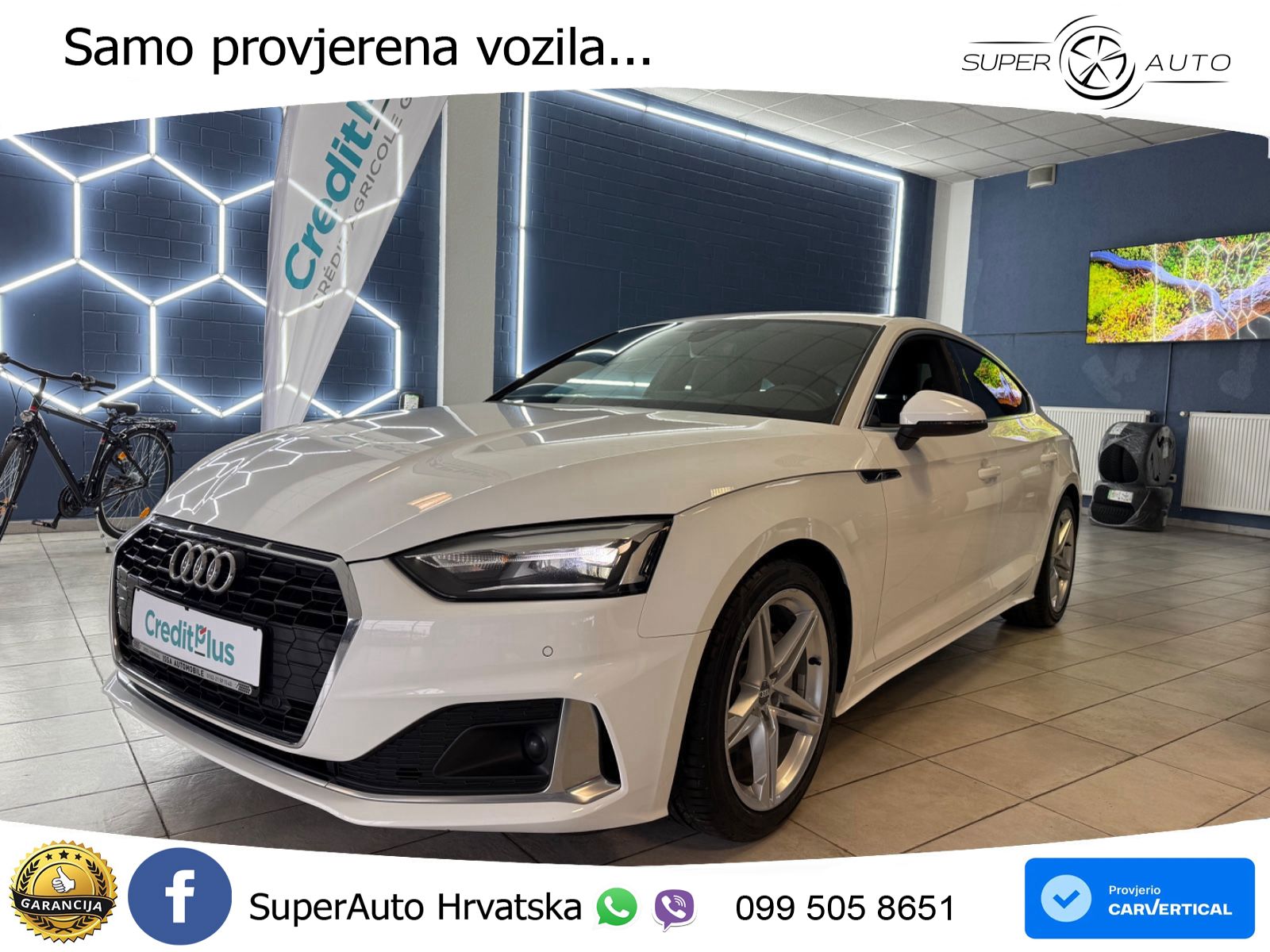 Audi A5 Sportback  40 TFSI (204 KS) S tronic advanced LED+ACC
