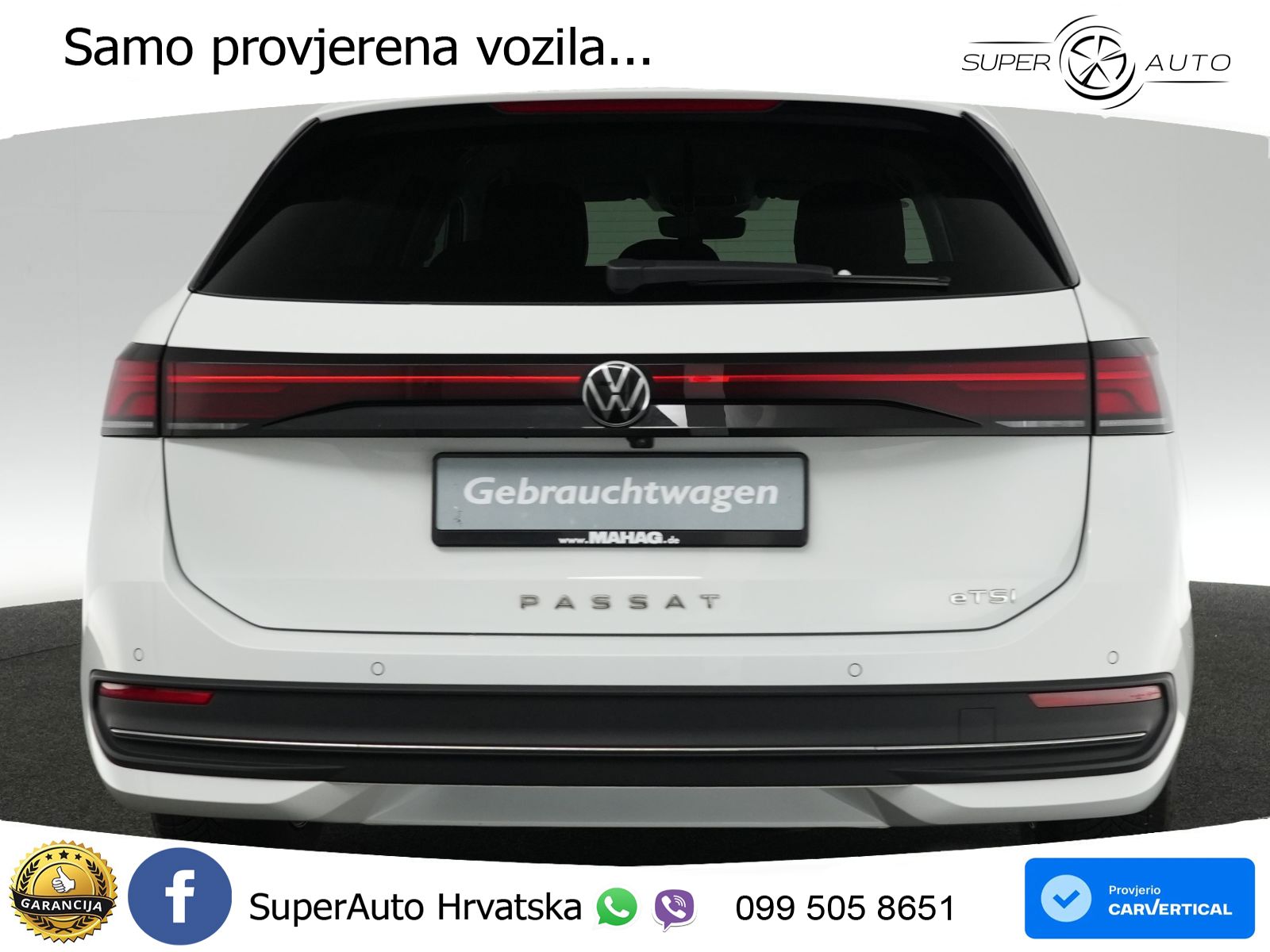 Volkswagen Passat Variant 1.5 eTSI (150 KS) DSG Business LED+GR SJED+ACC