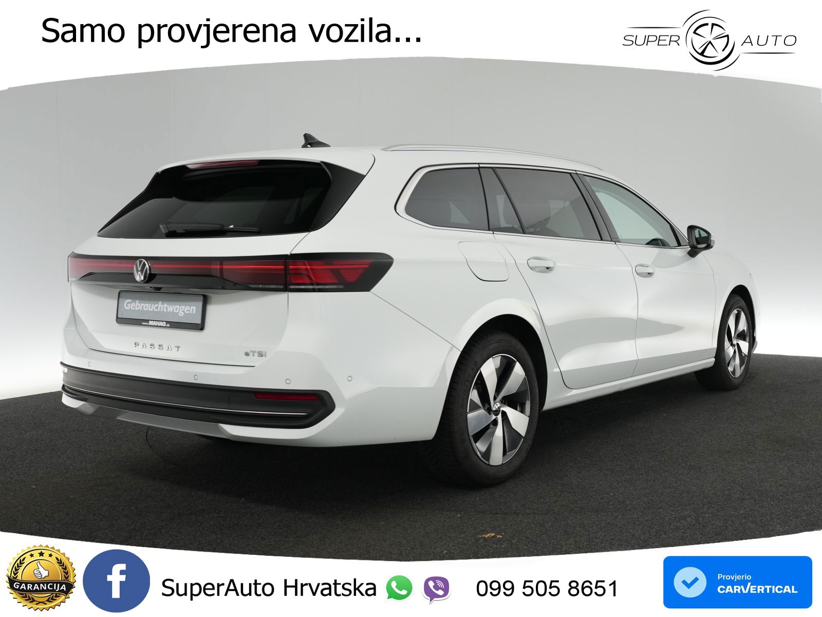 Volkswagen Passat Variant 1.5 eTSI (150 KS) DSG Business LED+GR SJED+ACC