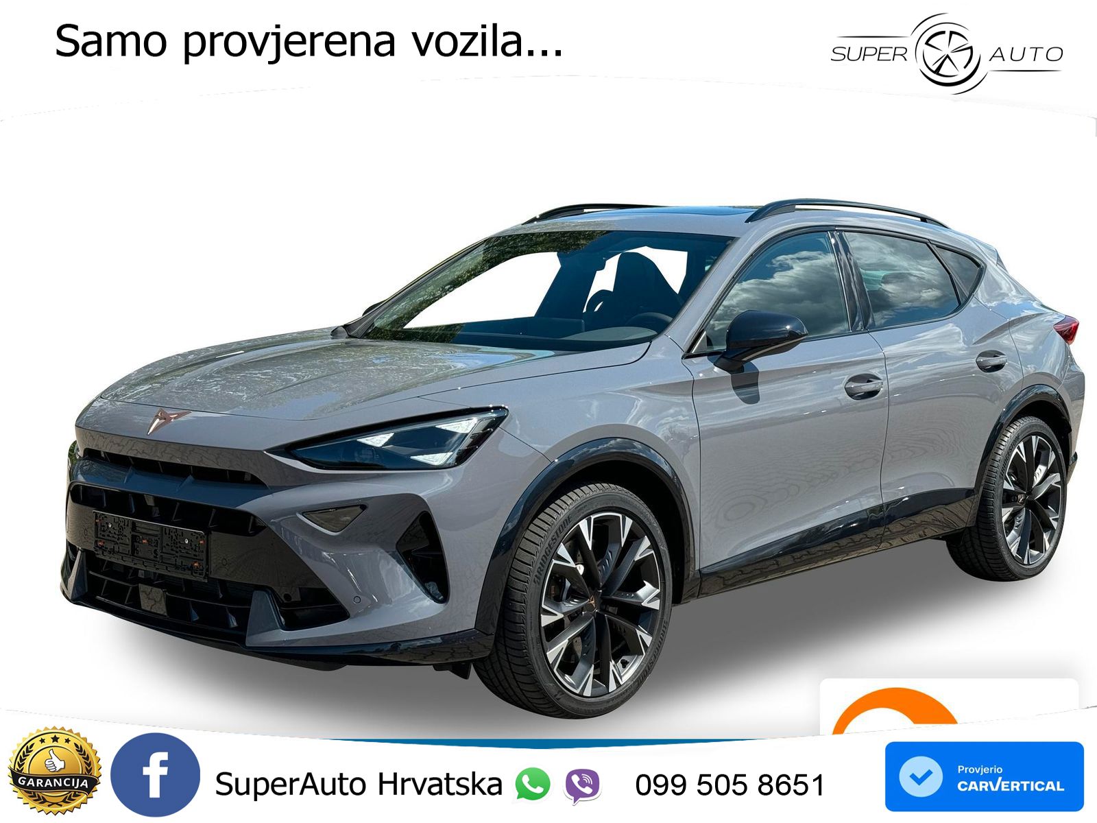 Cupra Formentor 1.5 TSI (204 KS) e-Hybrid DSG LED+GR SJED+ACC