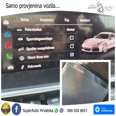Porsche 911 Turbo S 3.8 (650 KS) PDK ZRAČNI+ACC+GR SJED+KAM