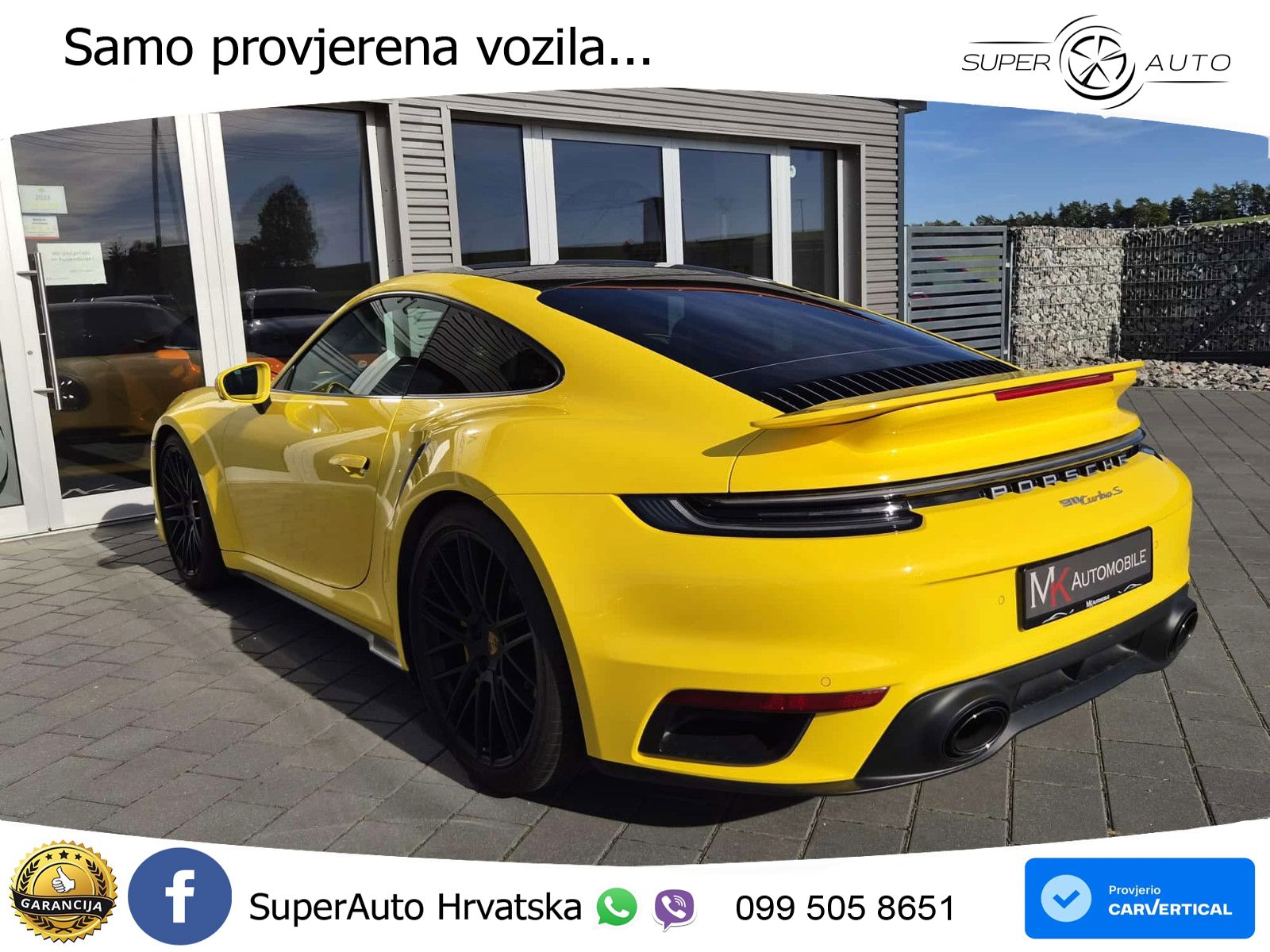 Porsche 911 Turbo S 3.8 (650 KS) PDK ZRAČNI+ACC+GR SJED+KAM