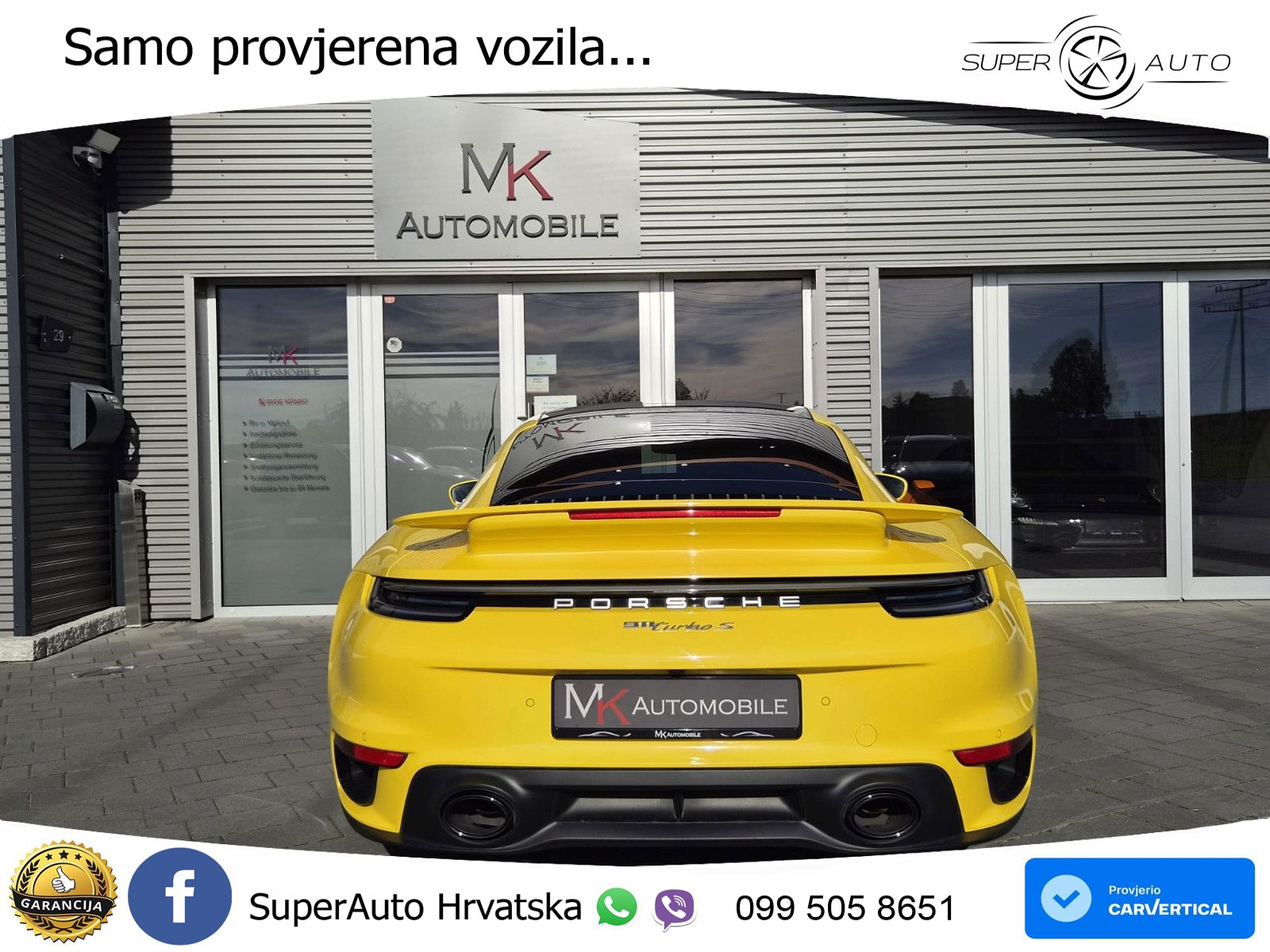 Porsche 911 Turbo S 3.8 (650 KS) PDK ZRAČNI+ACC+GR SJED+KAM