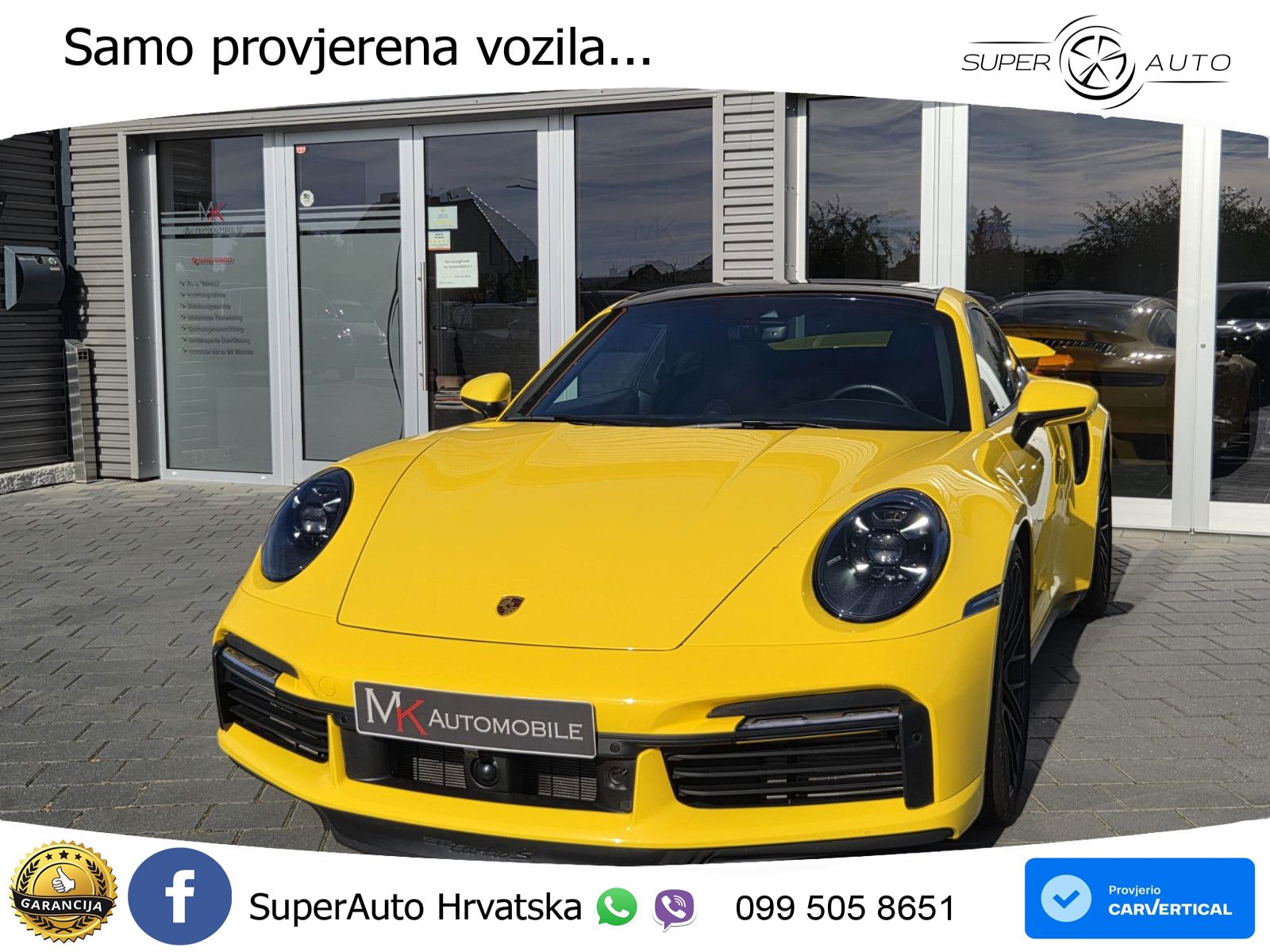 Porsche 911 Turbo S 3.8 (650 KS) PDK ZRAČNI+ACC+GR SJED+KAM
