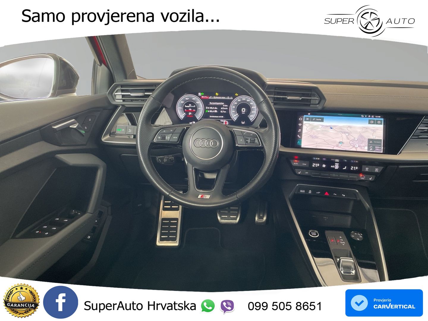 Audi A3 45 TFSIe (245 KS) S tronic S line MATRIX+GR SJED+KAM