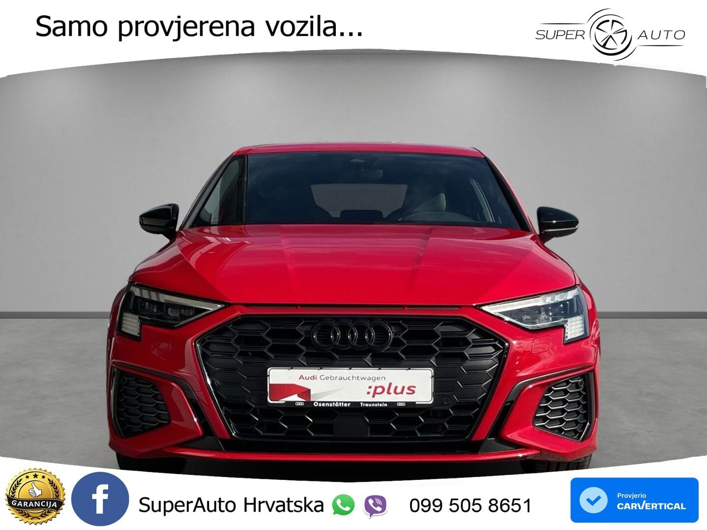 Audi A3 45 TFSIe (245 KS) S tronic S line MATRIX+GR SJED+KAM