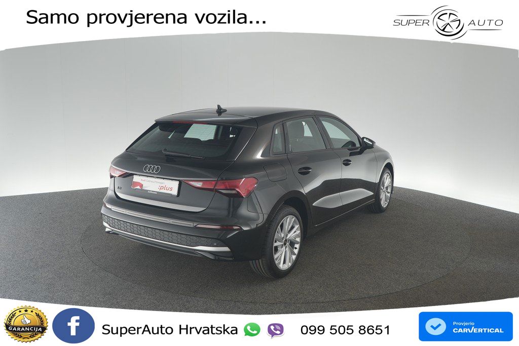 Audi A3 Sportback 30 TFSI (116 KS) advanced