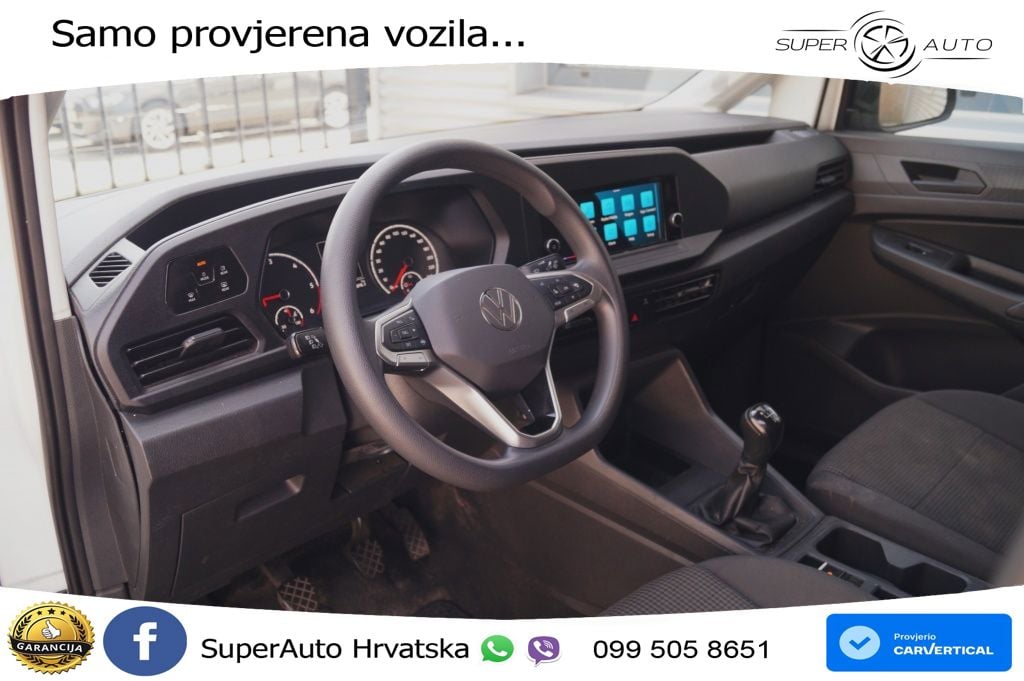 Volkswagen Caddy 2.0 TDI Comfort Cargo -AIRCO-PDC-CRUISE-CA 75 KS