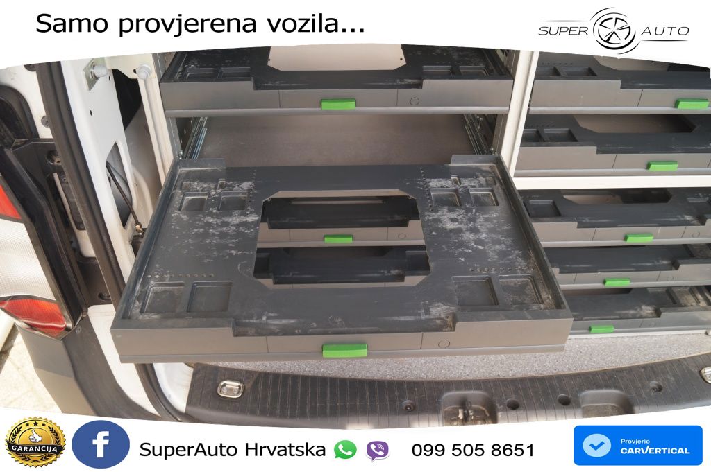 Volkswagen Caddy 2.0 TDI Comfort Cargo -AIRCO-PDC-CRUISE-CA 75 KS