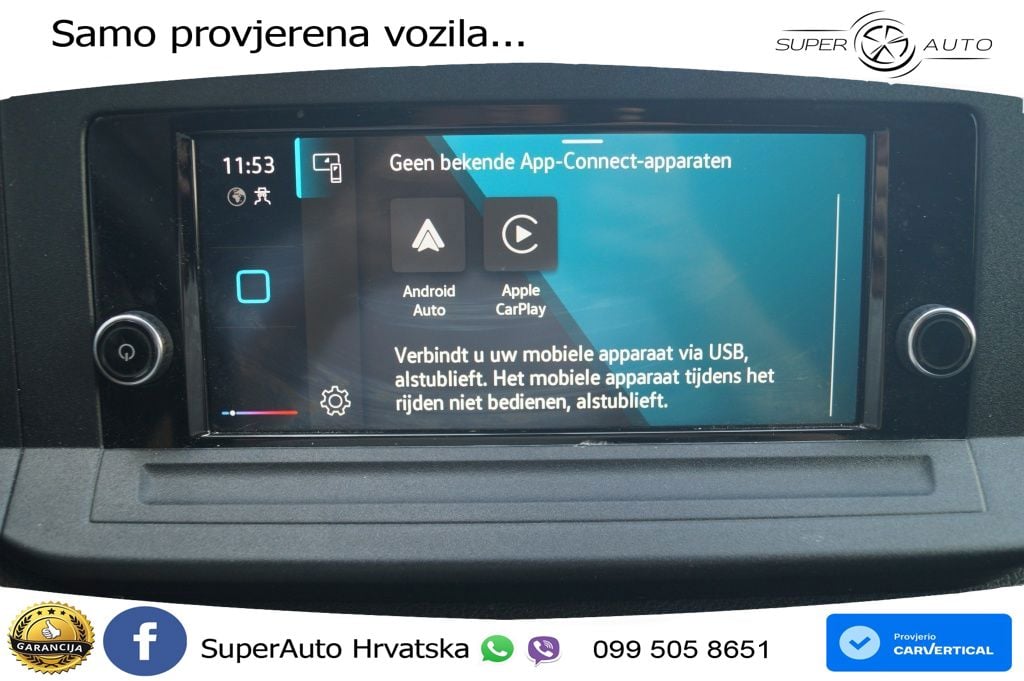 Volkswagen Caddy 2.0 TDI Comfort Cargo -AIRCO-PDC-CRUISE-CA 75 KS