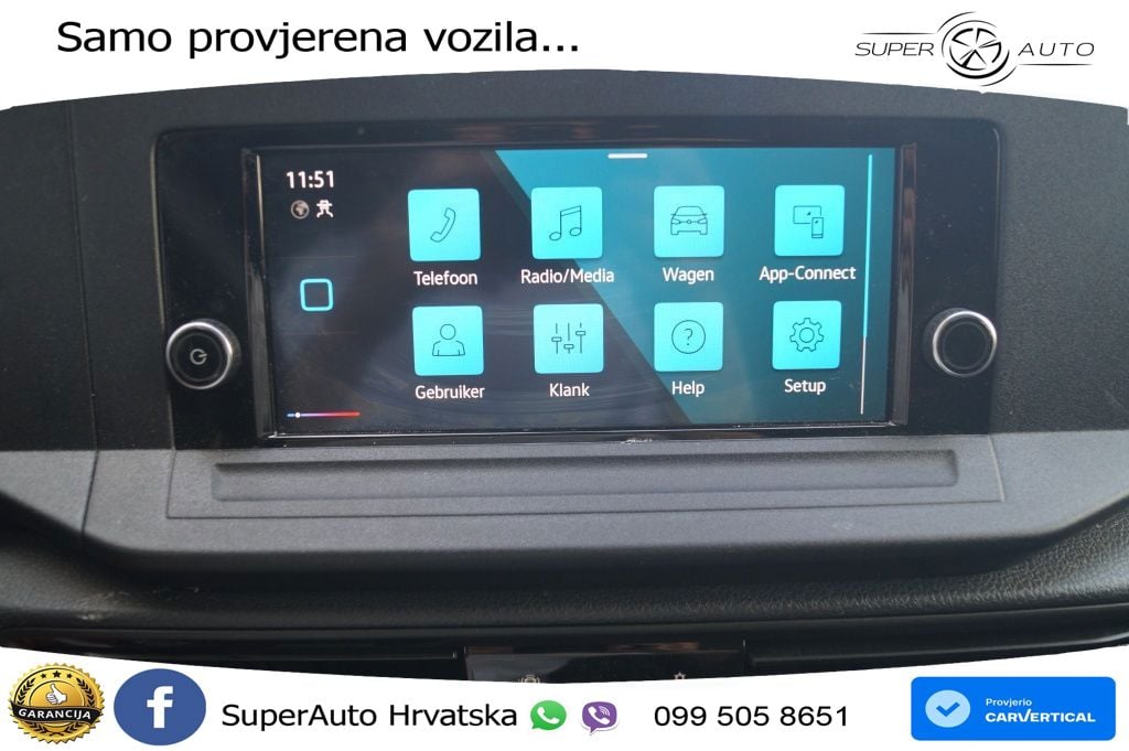 Volkswagen Caddy 2.0 TDI Comfort Cargo -AIRCO-PDC-CRUISE-CA 75 KS