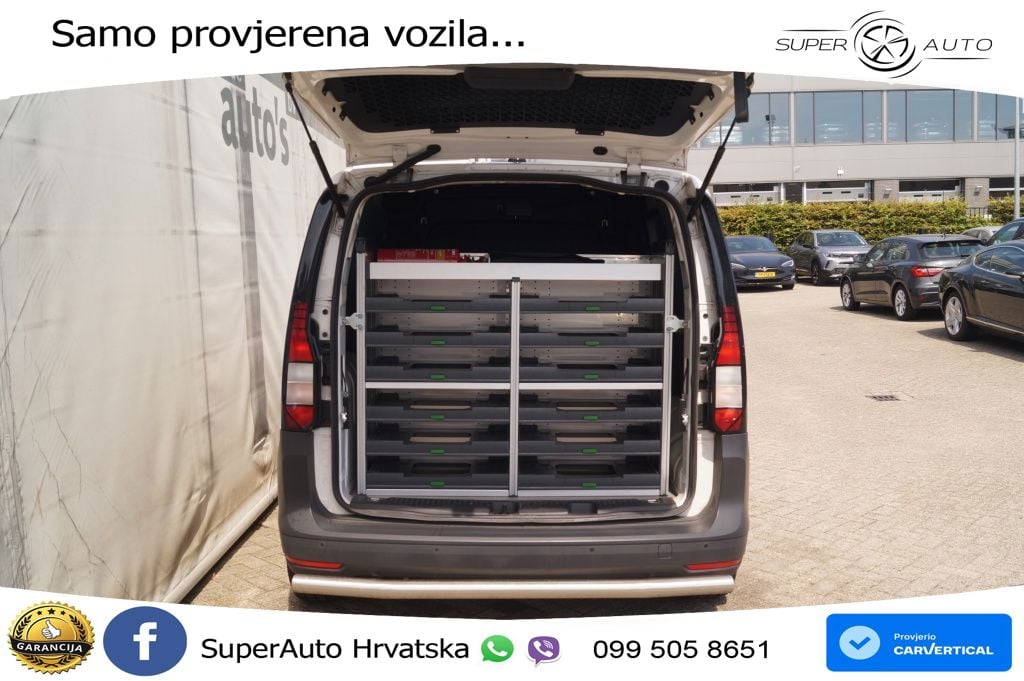 Volkswagen Caddy 2.0 TDI Comfort Cargo -AIRCO-PDC-CRUISE-CA 75 KS