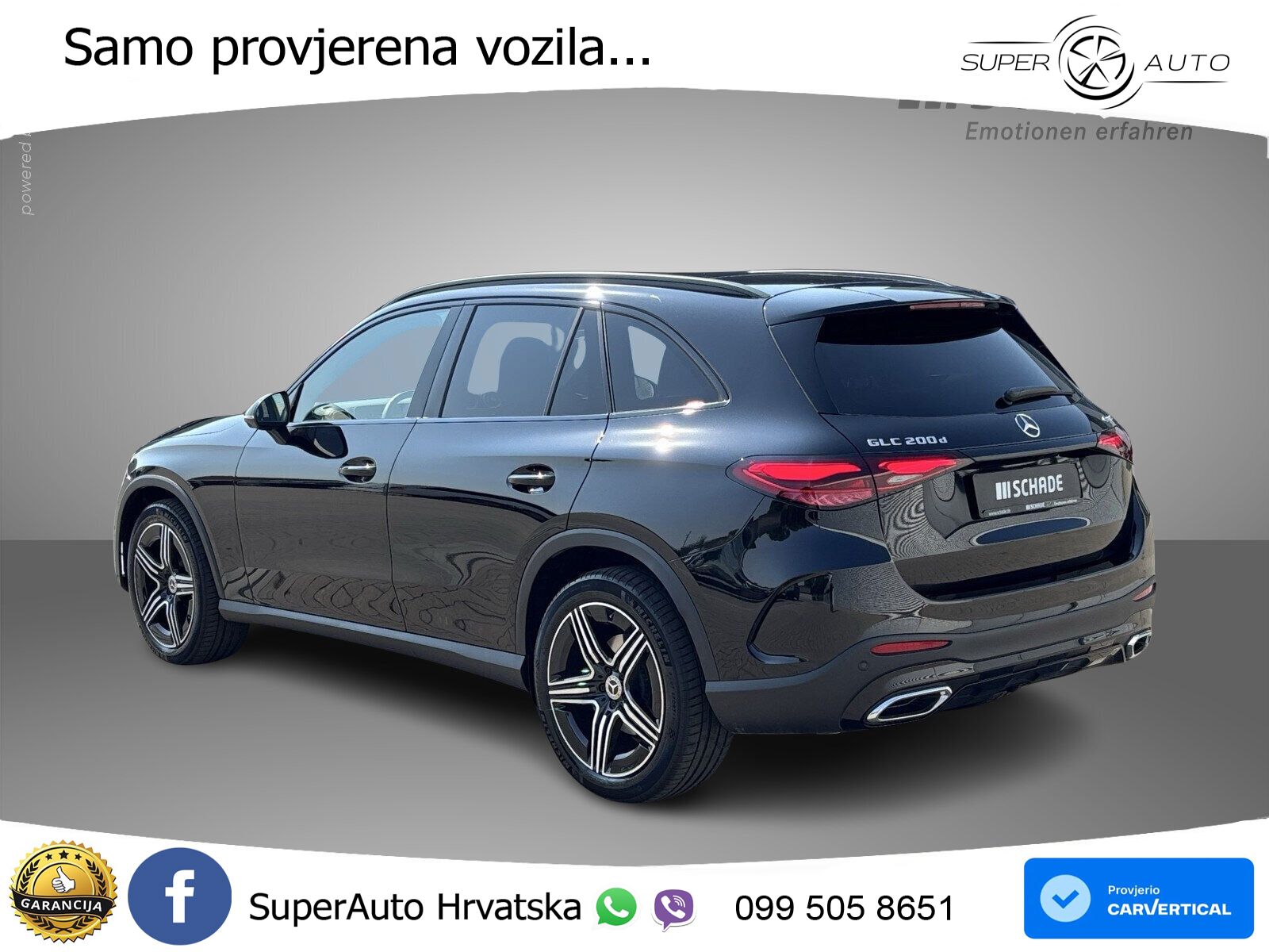 Mercedes GLC 200d (163 KS) 4MATIC 9G-TRONIC AMG LED+GR SJED+ACC