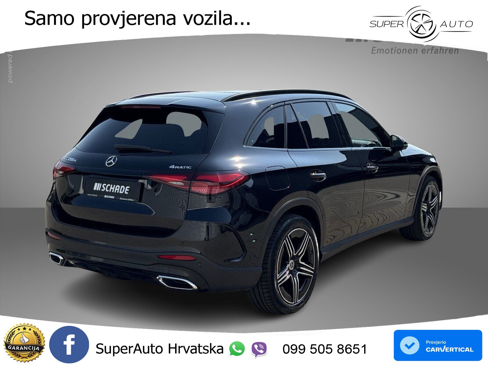 Mercedes GLC 200d (163 KS) 4MATIC 9G-TRONIC AMG LED+GR SJED+ACC