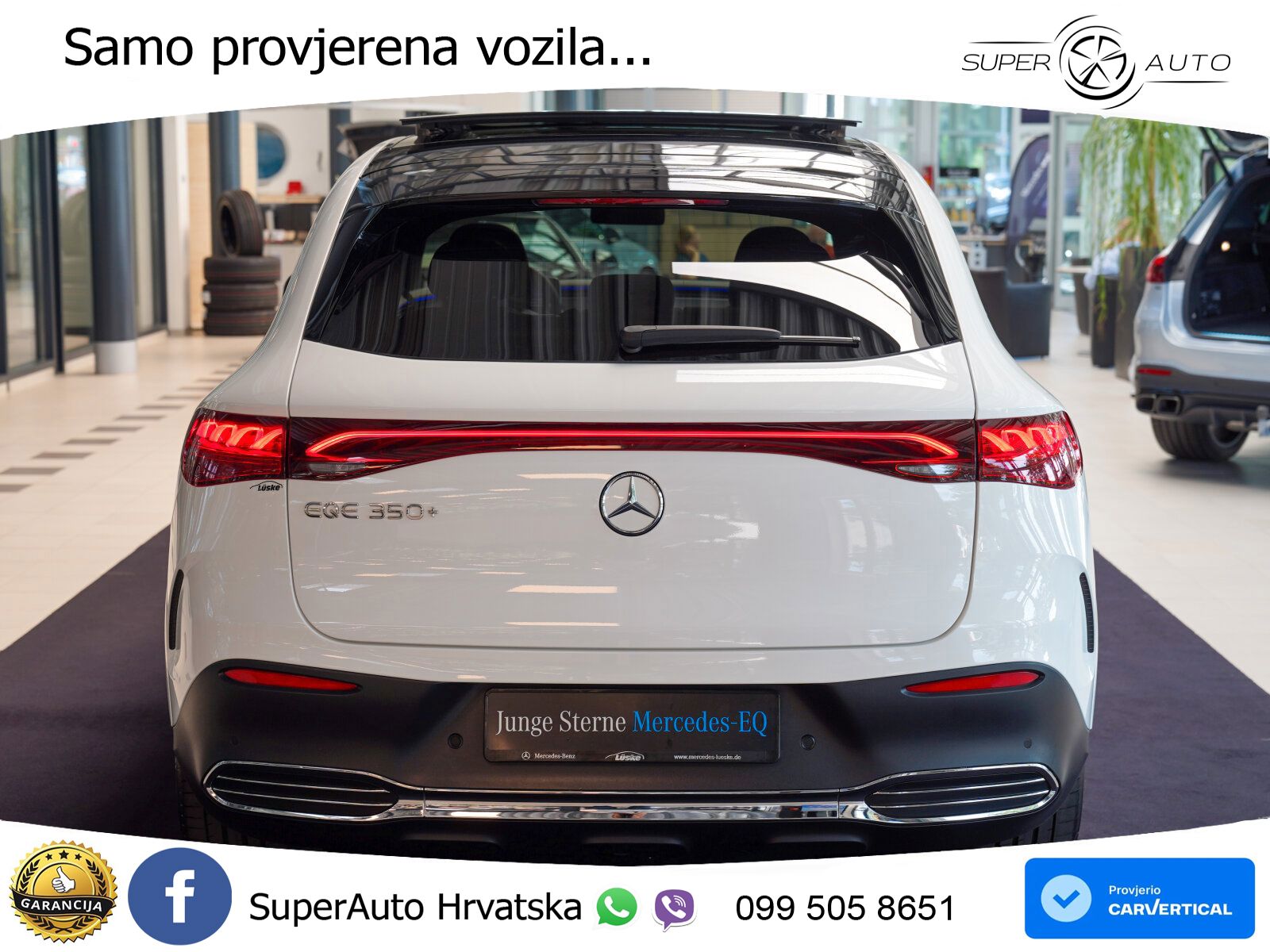Mercedes EQE SUV 350+ 105 kWh (320 KS) AMG ACC+GR SJED+360+PANO