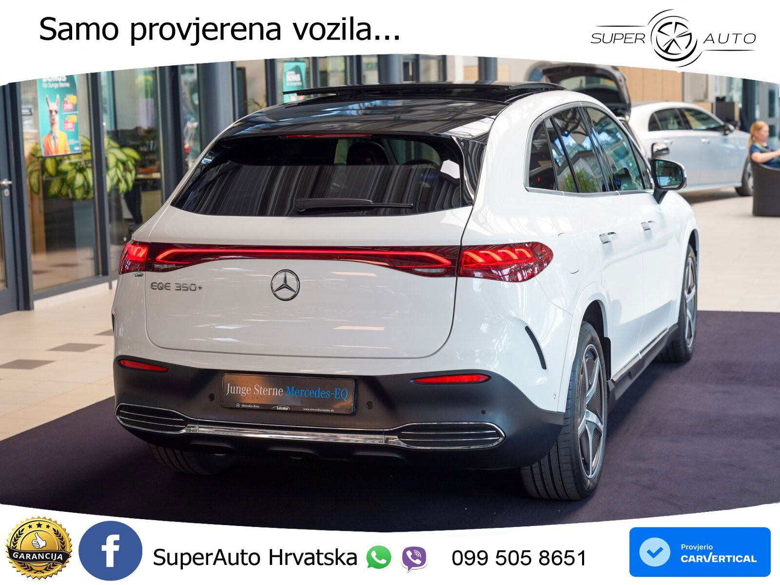 Mercedes EQE SUV 350+ 105 kWh (320 KS) AMG ACC+GR SJED+360+PANO