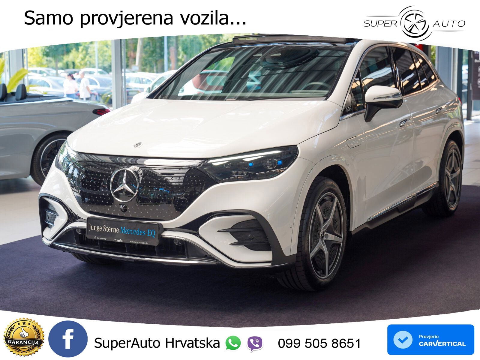 Mercedes EQE SUV 350+ 105 kWh (320 KS) AMG ACC+GR SJED+360+PANO