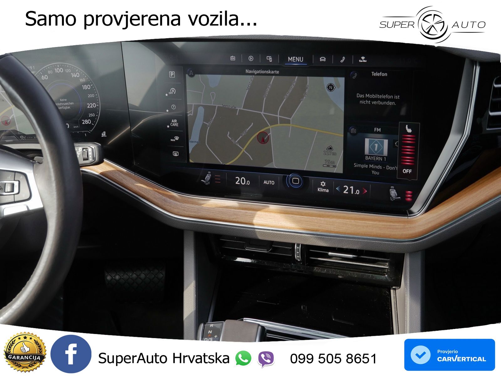 Volkswagen Touareg 3.0 V6 TDI (231 KS) 4MOTION Tiptronic LED+ACC