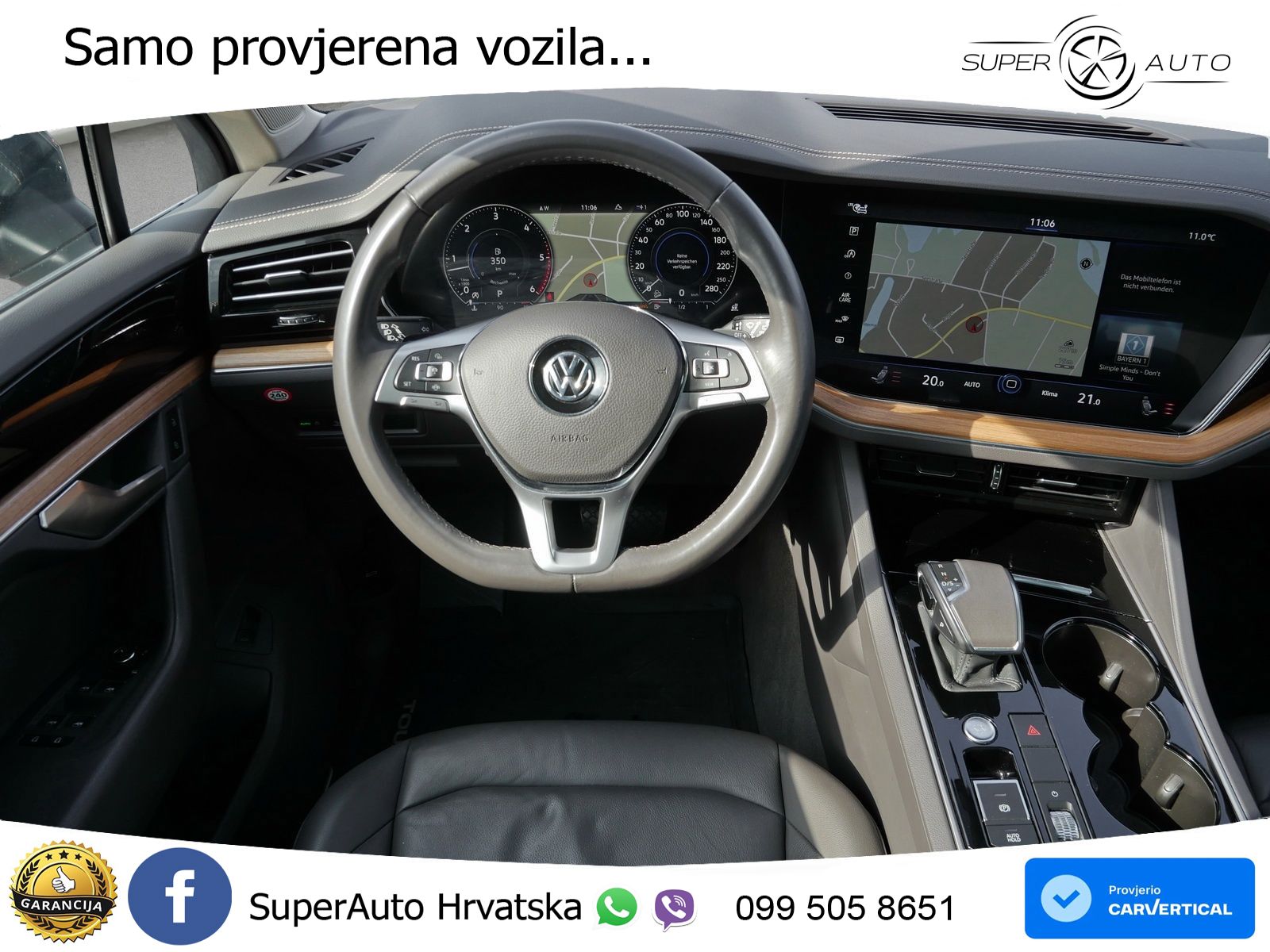 Volkswagen Touareg 3.0 V6 TDI (231 KS) 4MOTION Tiptronic LED+ACC